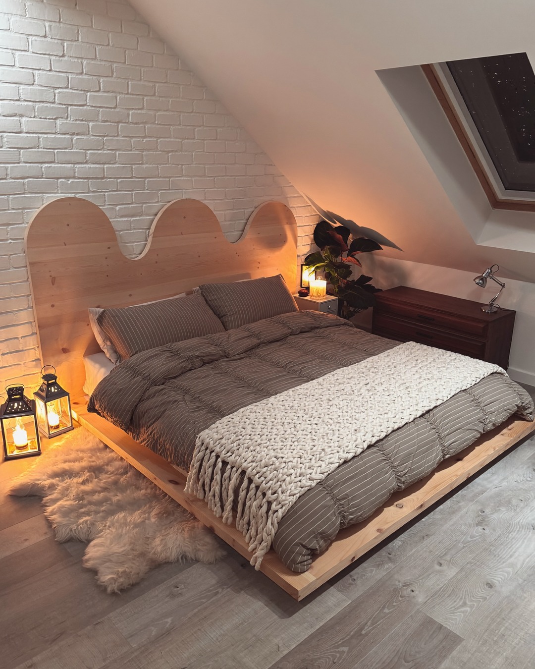 Our bedroom late at night